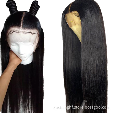 Cheap Glueless 13x4 13x6 Thin Transparent HD Human Hair Lace Front wigs Swiss HD Lace Frontal Wig For Black Women